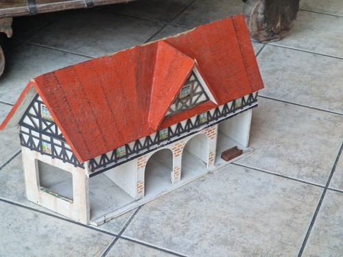 Holzspielzeug alt bauernhof - holzspielzeug,