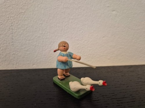 Erzgebirge holzfigur sammler - holzfigur,,