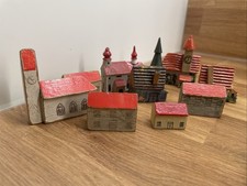 Häuser Spielzeug Erzgebirge