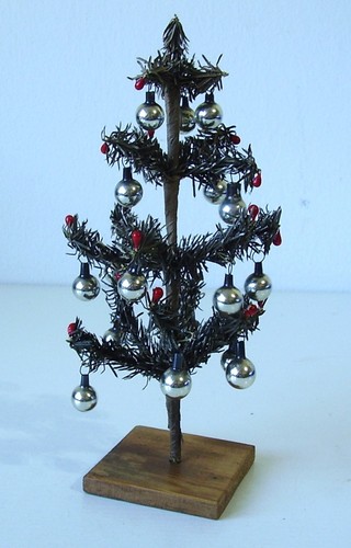 Antiker kleiner weihnachtsbaum - antiker,