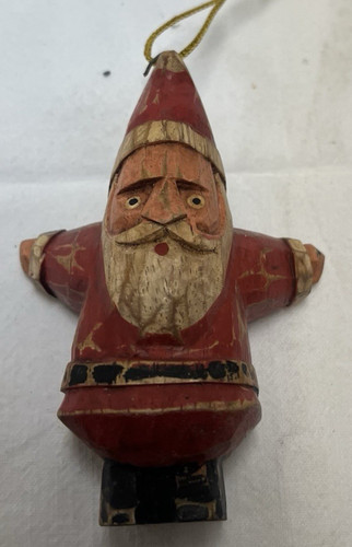 Geschnitzter weihnachtsmann - geschnitzter,