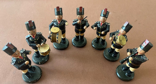 Alt gruppe holz - holz, figuren