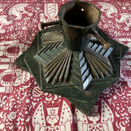 Art deco christbaumsständer - art,