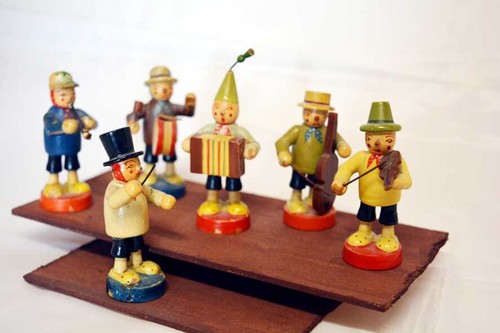 Antike erzgebirge holzfiguren - erzgebirge,