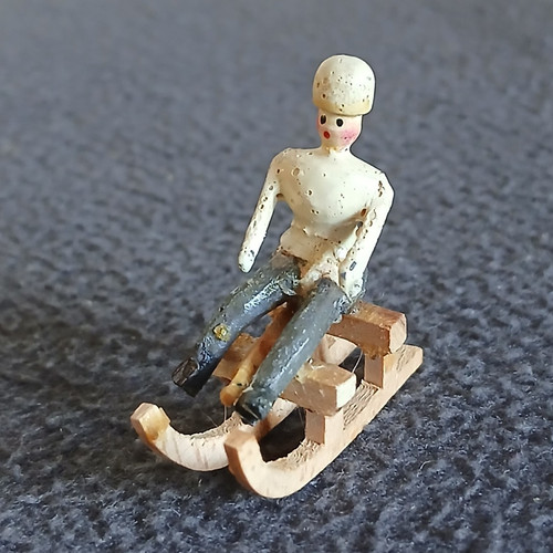 Antik erzgebirge figur auf - antik, ,